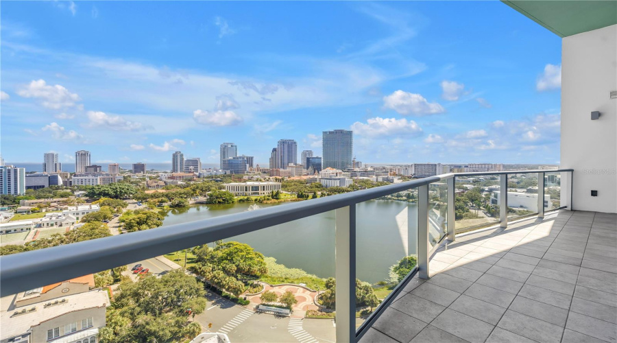 Views From The Balcony Facing Downtown St Pete