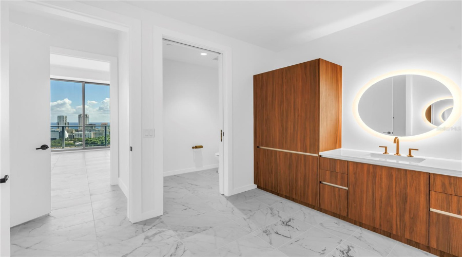 Primary Ensuite With Opposing Vanities