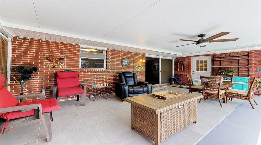 Back Porch Area