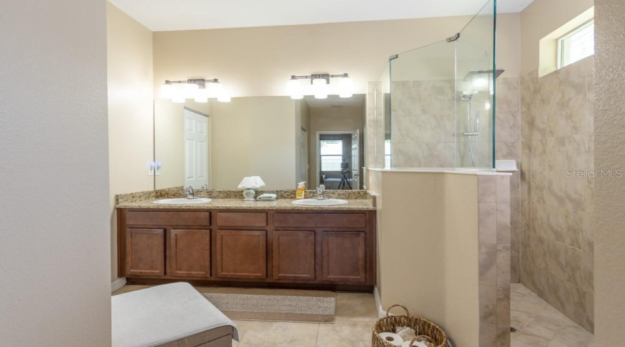 Walk In Custom Tiled Shower