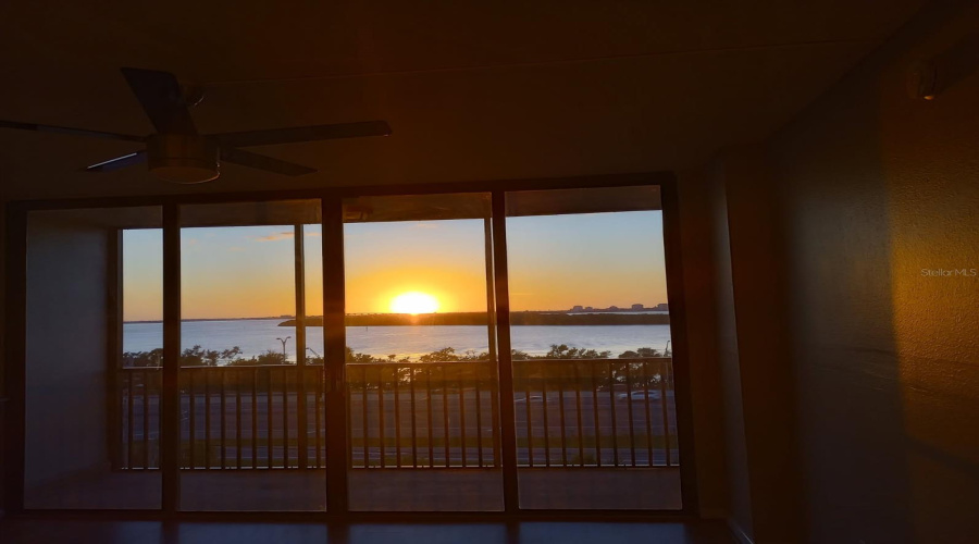 Sunset From The  Primary Bedroom