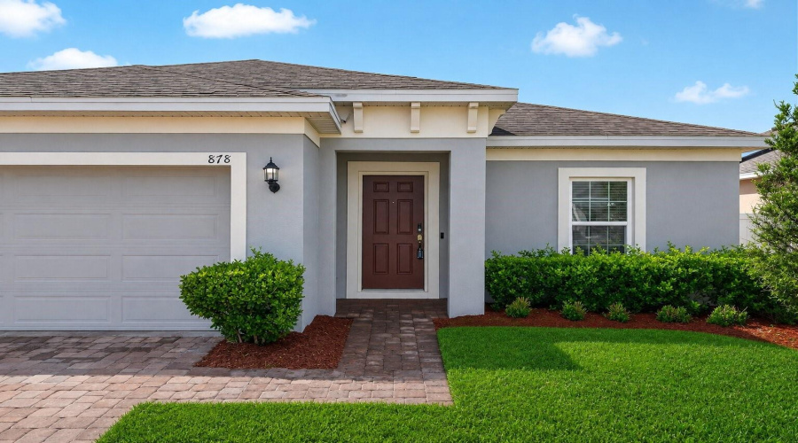 Virtually Staged Front Door