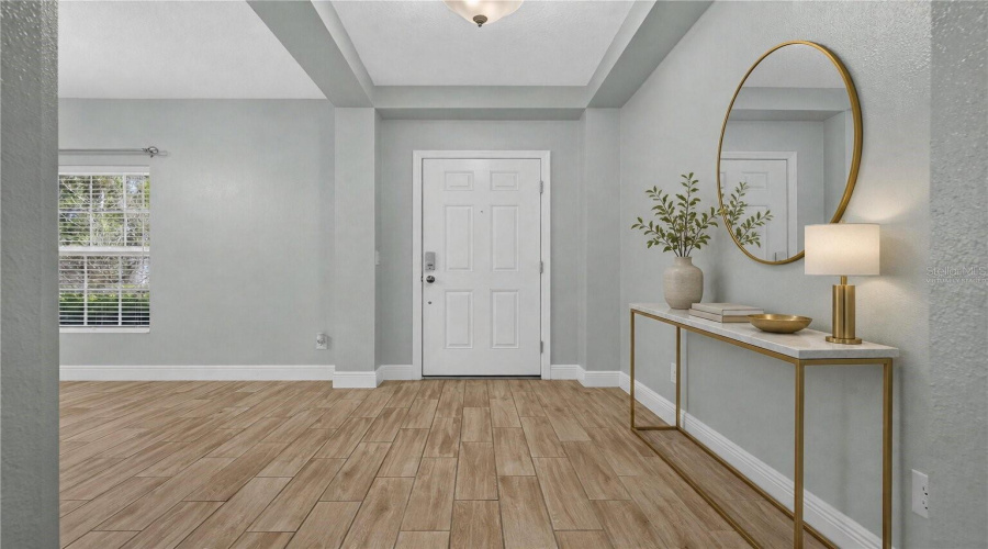Virtually Staged Hallway