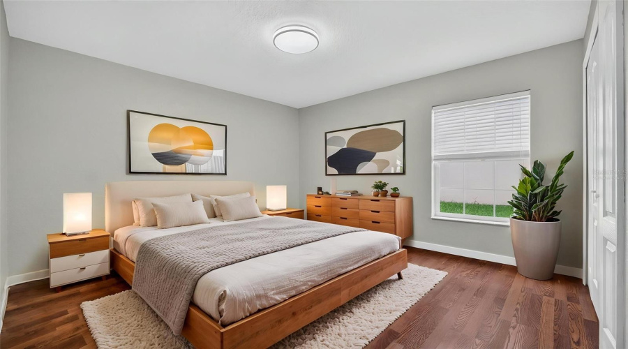 Bedroom 2 - Virtually Staged