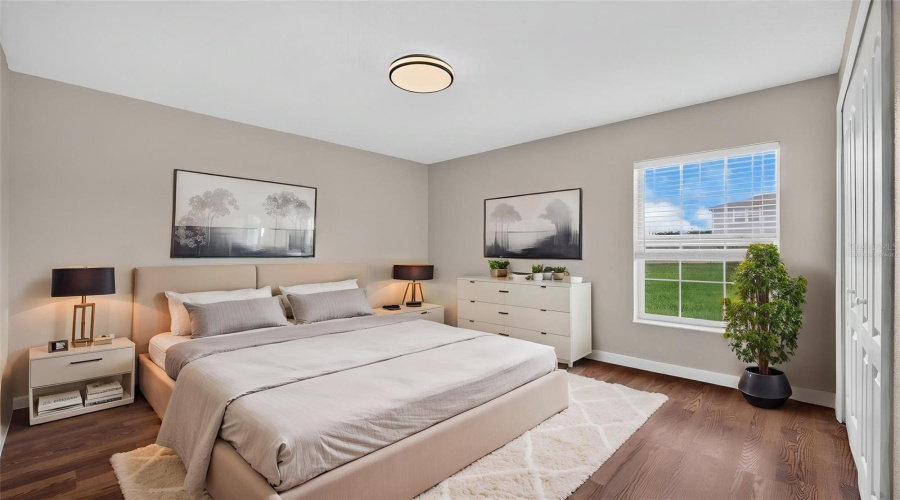 Bedroom 4 - Virtually Staged