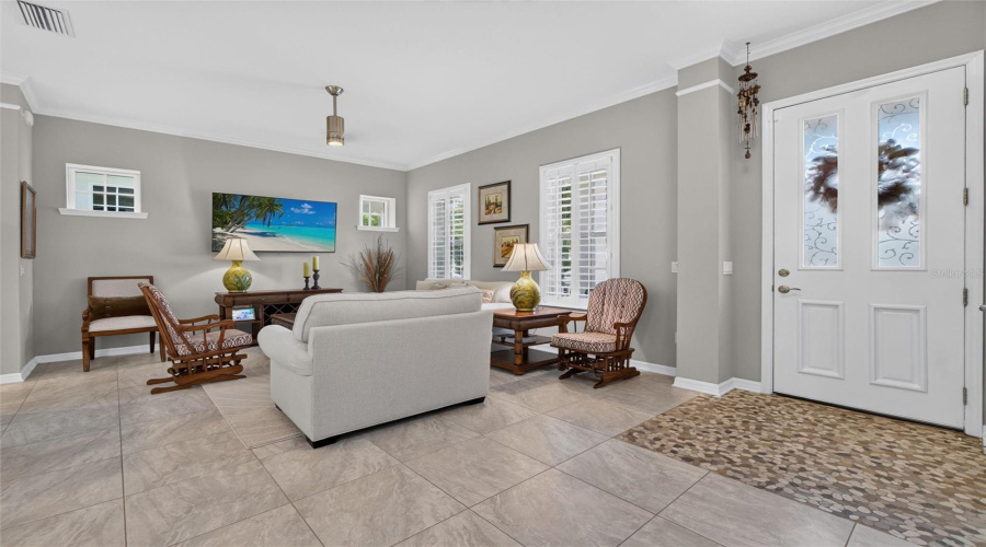 Entry - Living Room