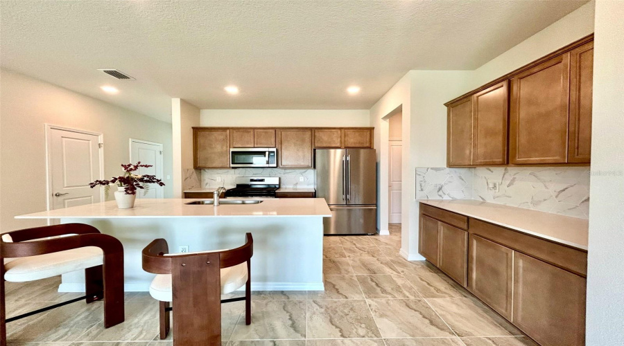 Kitchen Front View