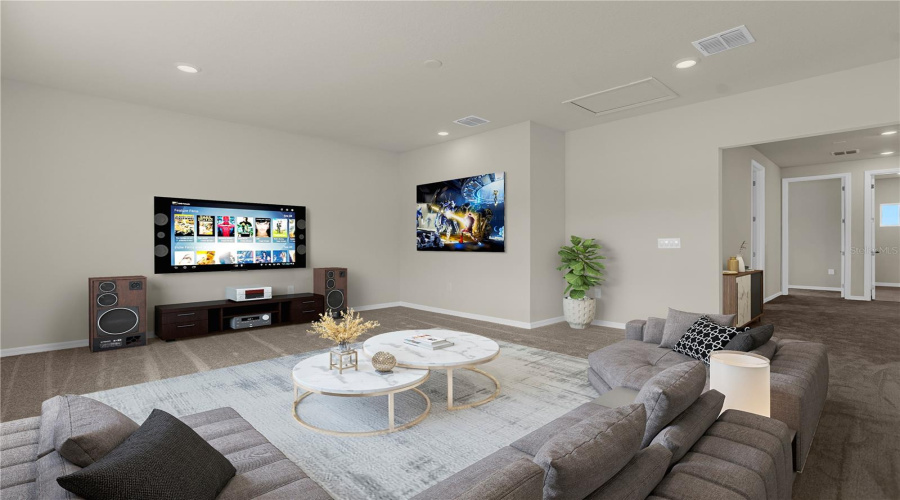 Loft Staged