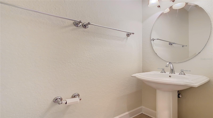 The Downstairs Half Bath.