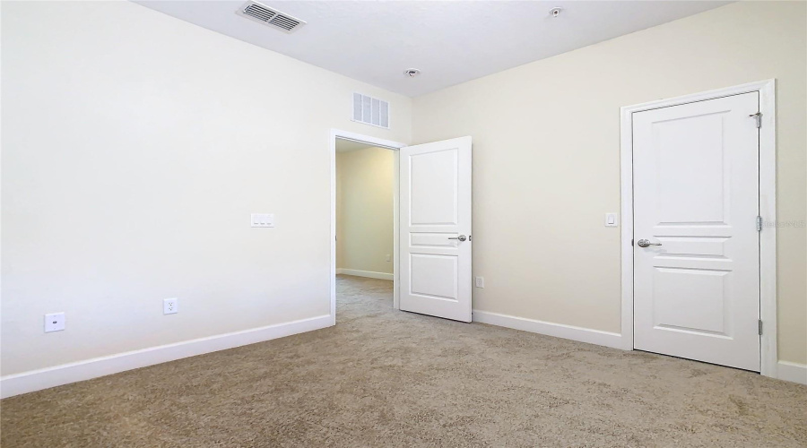 Another View Of The Guest Bedroom At The Front Of The Home.