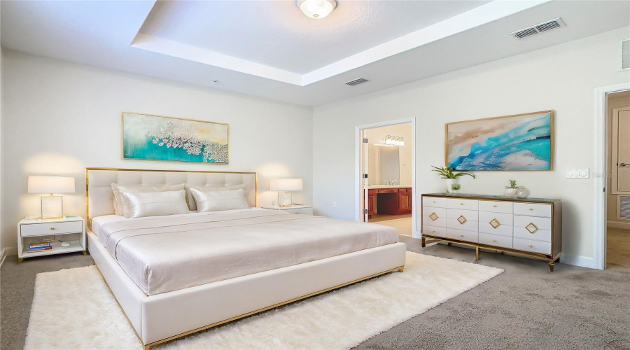 This Provides An Idea Of How The Bedroom Can Be Laid Out With Furniture.