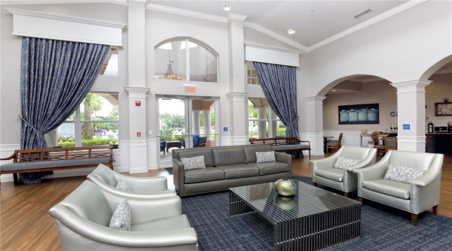 The Inside Of The Clubhouse.