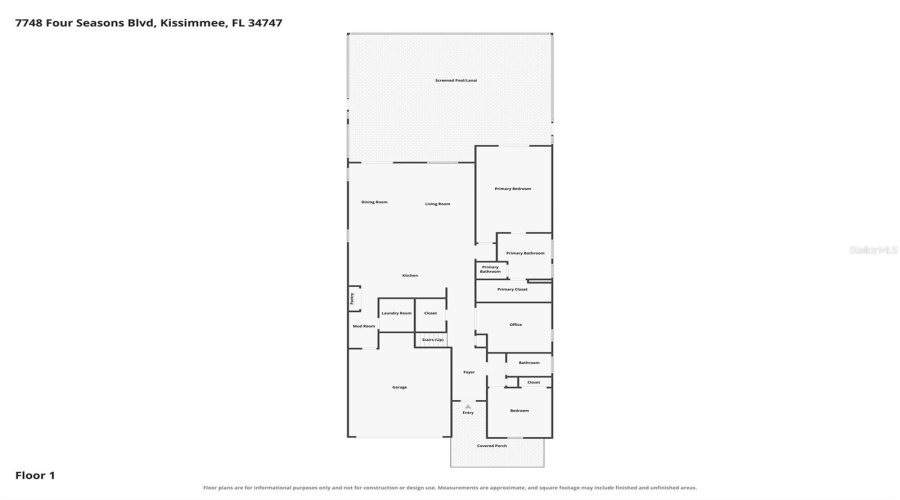 Kissimmee, Florida 34747, 3 Bedroom Bedrooms, ,3 Bathroombathrooms,Residential,For Sale,Four Seasons,0,Mfrv4950940