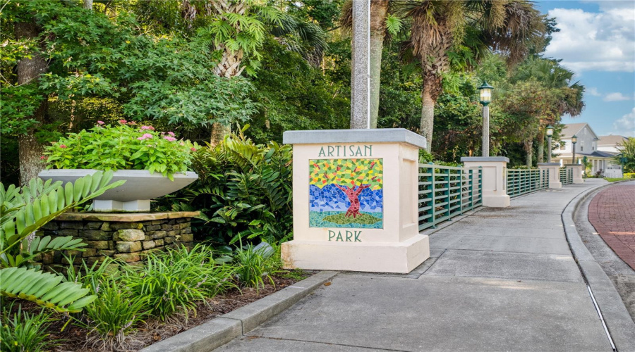 Artisan Park Entrance
