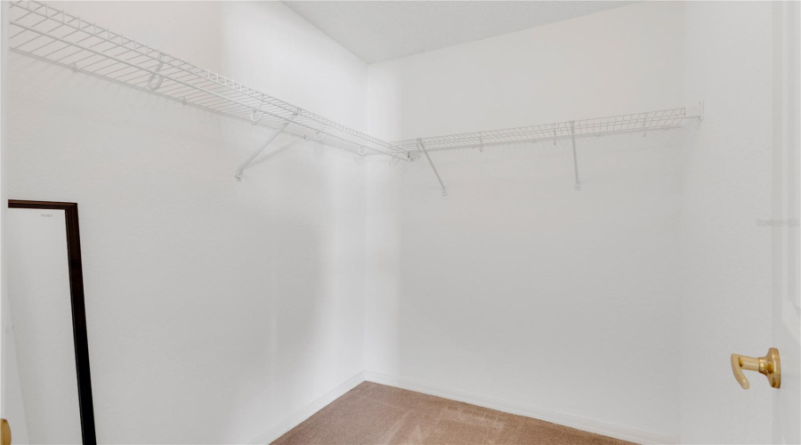 Primary Walk In Closet