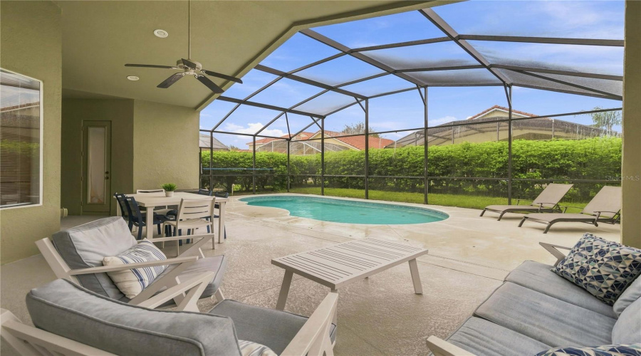 Screened Pool And Covered Lanai