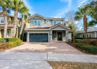 Welcome to an EXTRAORDINARY LUXURY RETREAT in the distinguished Reunion West community where elegance, scale, and unforgettable experiences come together in one spectacular 4,500-SQUARE-FOOT vacation estate.