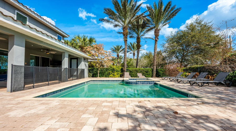 The Private Pool And Spa.