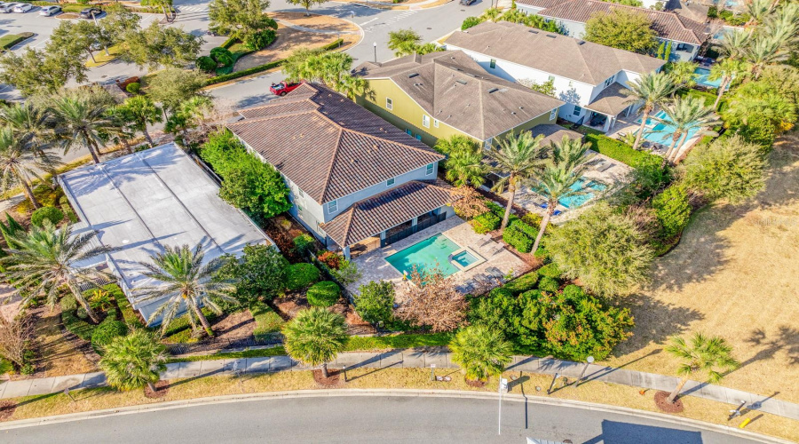 Aerial View Of The Home.