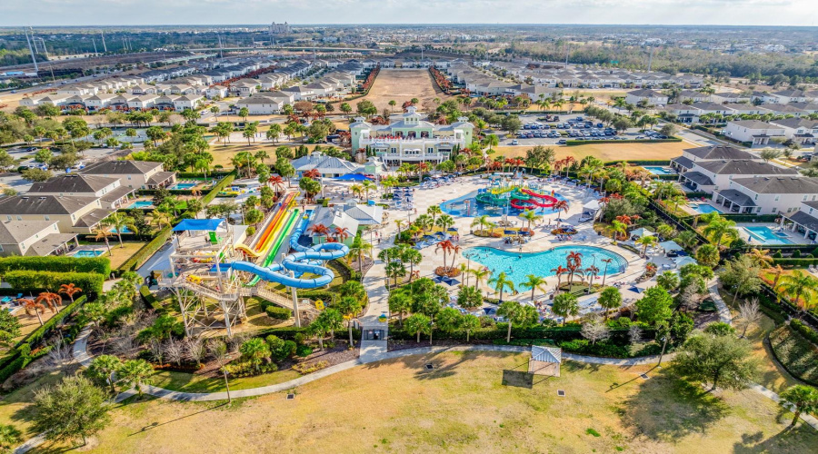 Aerial View Of The Amenities.