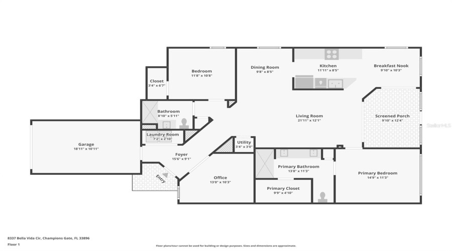 Davenport, Florida 33896, 2 Bedroom Bedrooms, ,2 Bathroombathrooms,Residential,For Sale,Bella Vida,0,Mfro6437735