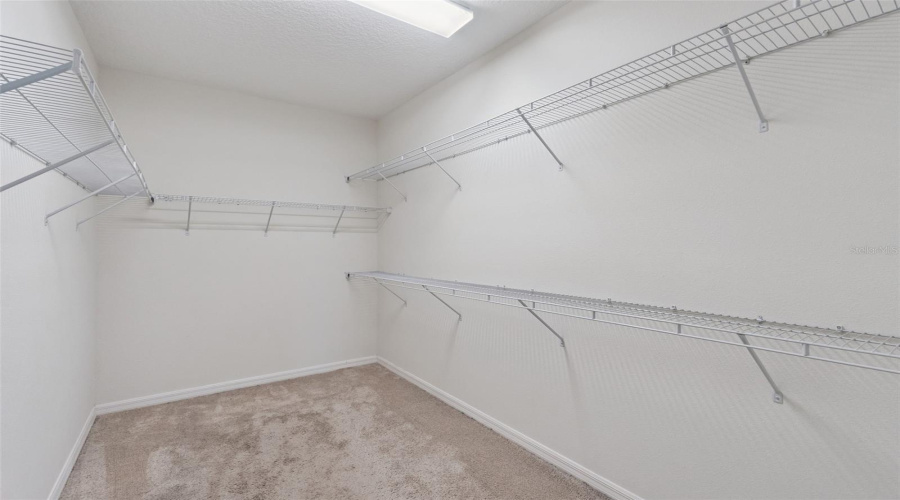 Primary Walk-In Closet