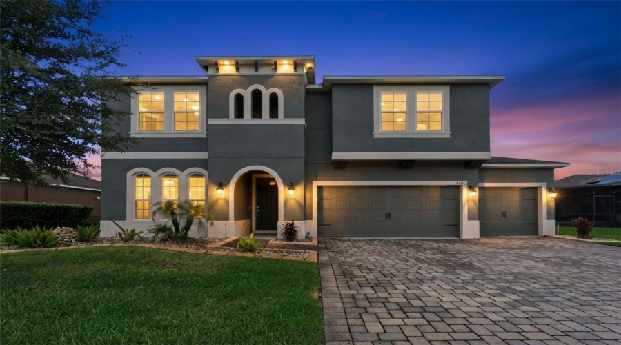 Front Twilight View