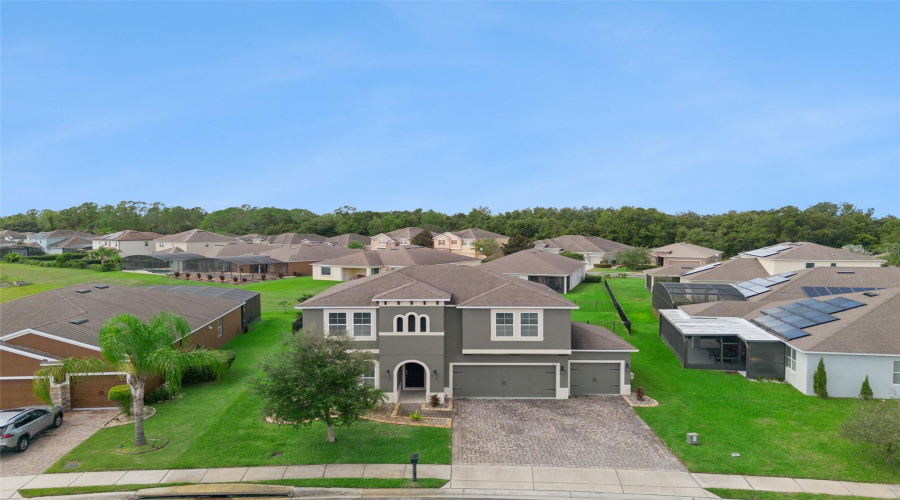 Front Aerial View