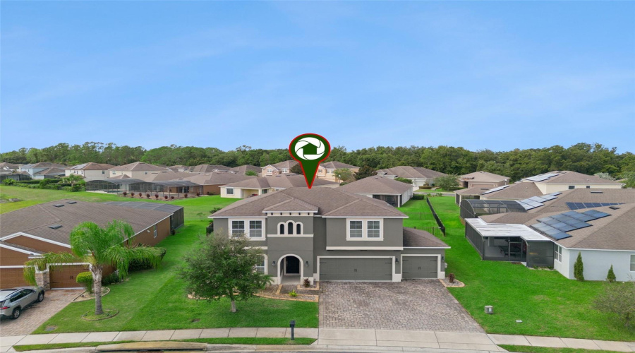 Front Aerial View