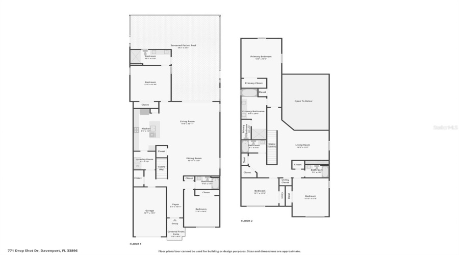 Davenport, Florida 33896, 5 Bedroom Bedrooms, ,5 Bathroombathrooms,Residential,For Sale,Drop Shot,0,Mfrp4939795