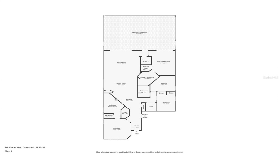 Davenport, Florida 33837, 4 Bedroom Bedrooms, ,3 Bathroombathrooms,Residential,For Sale,Vizcay,0,Mfrs5157148