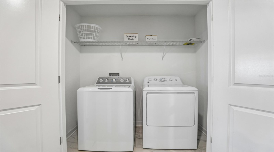 Washer And Dryer On The Second Floor