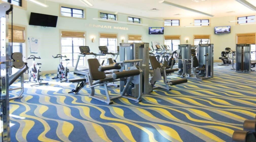 Fitness Center At The Oasis