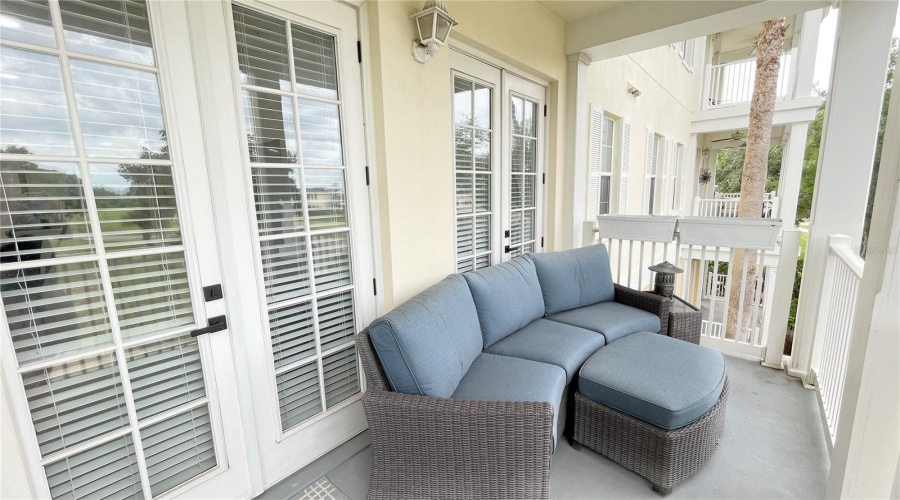 Rear Balcony