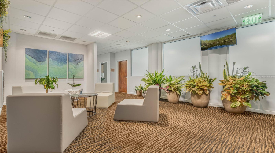 Sitting Area For Gym