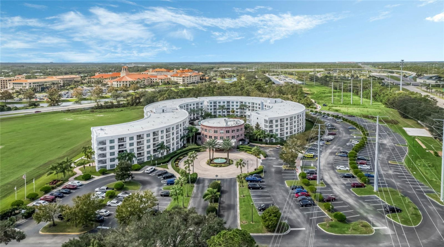 Aerial View Of The Melia &Amp; Celebration Health