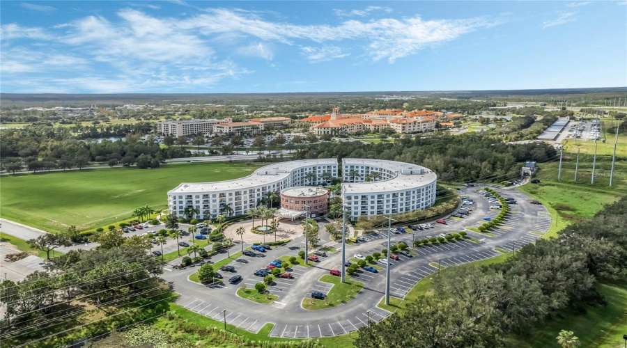 Aerial View Of The Melia &Amp; Celebration Health