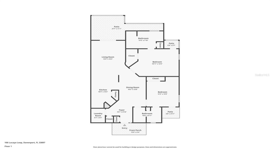 Davenport, Florida 33897, 2 Bedroom Bedrooms, ,2 Bathroombathrooms,Residential,For Sale,Lucaya,0,Mfrs5147343