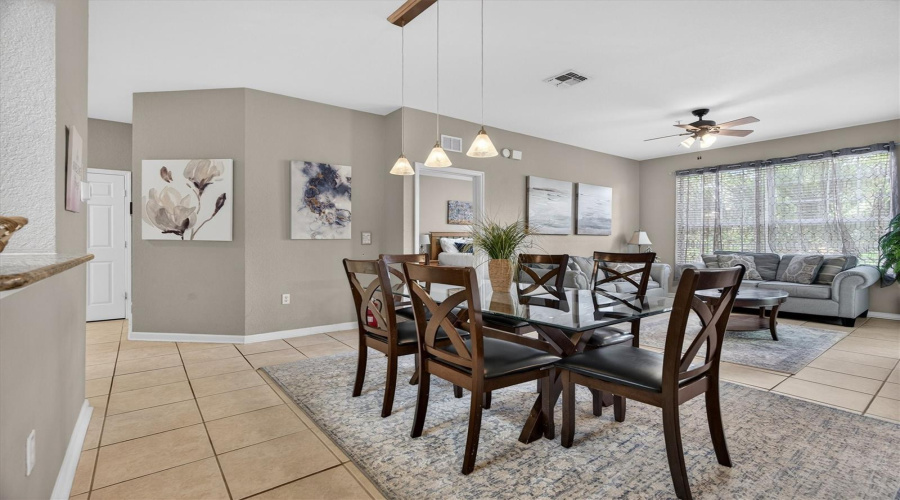 Dining &Amp; Living Room View