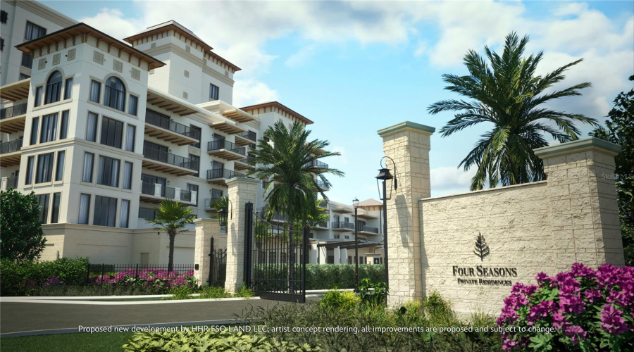 Florian Park Luxe Residences. Artist Concept Rendering, All Improvements Are Proposed And Subject To Change. ©Disney