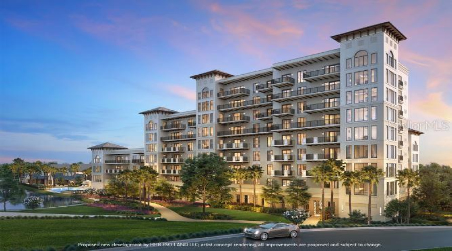 Florian Park Luxe Residences. Artist Concept Rendering, All Improvements Are Proposed And Subject To Change. ©Disney
