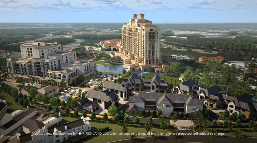 Florian Park Luxe Residences. Artist Concept Rendering, All Improvements Are Proposed And Subject To Change. ©Disney