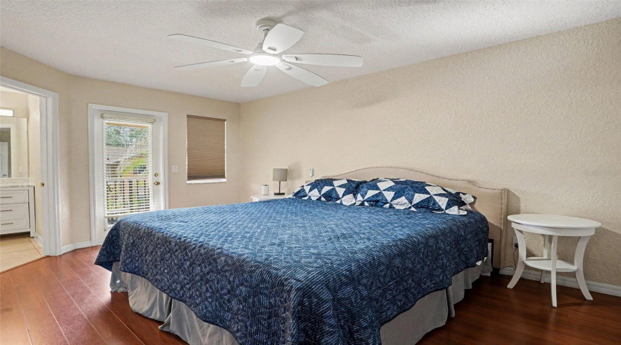 Primary Bedroom W/ Balconny