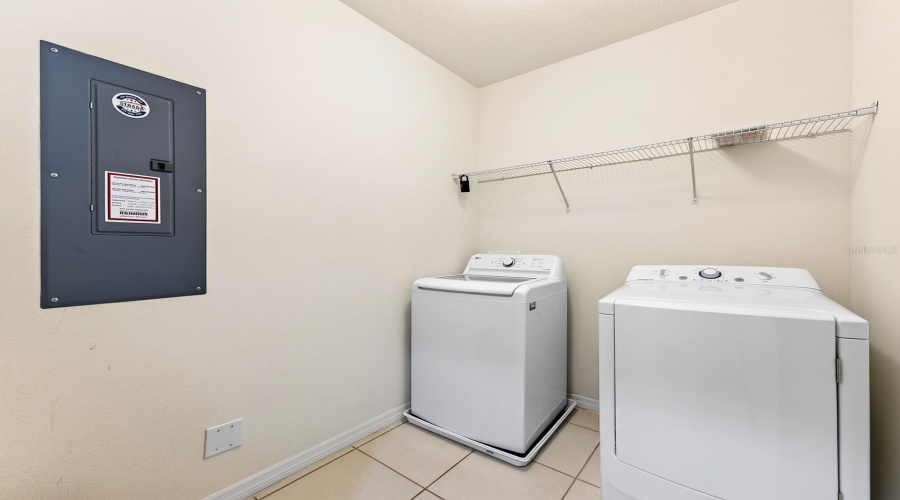 The Conveniently Located Laundry Room Completes The Second Floor.
