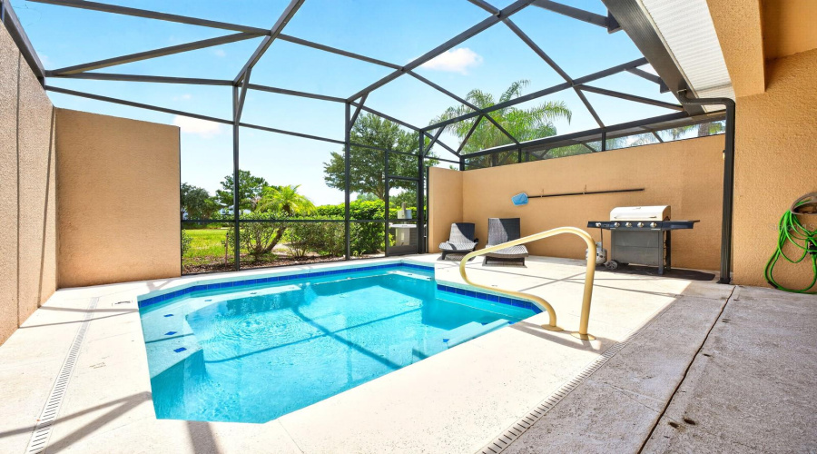The Private In-Ground Heated Pool Makes It Easy To Enjoy The Florida Sunshine Year-Round.