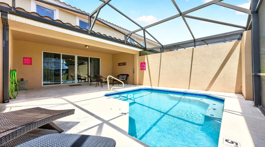 The Private In-Ground Heated Pool Makes It Easy To Enjoy The Florida Sunshine Year-Round.