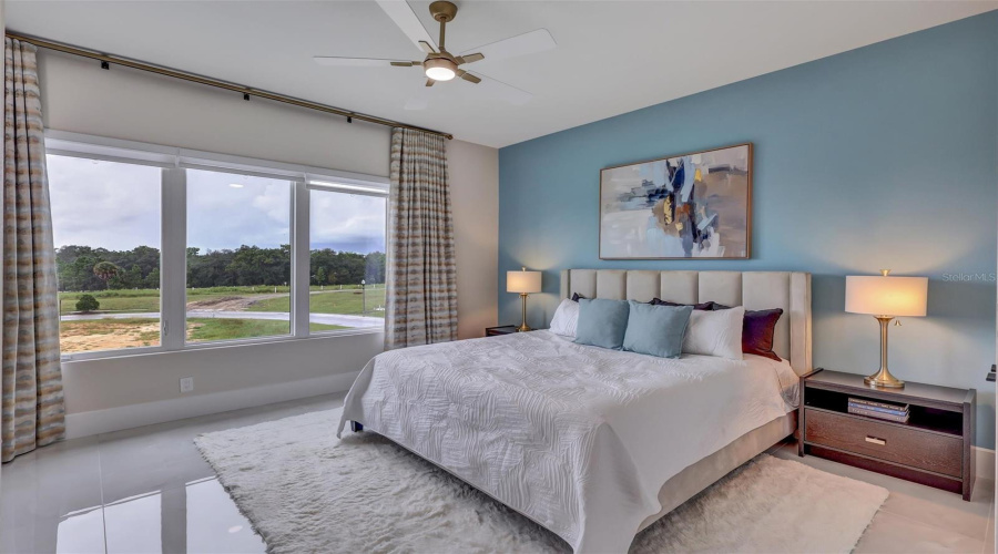 Spacious Guest Suite With Peaceful Views Across The Property And Pool
