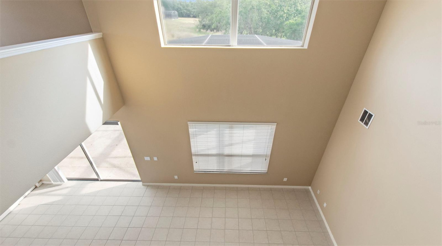 View From Upstairs Landing To Family Room