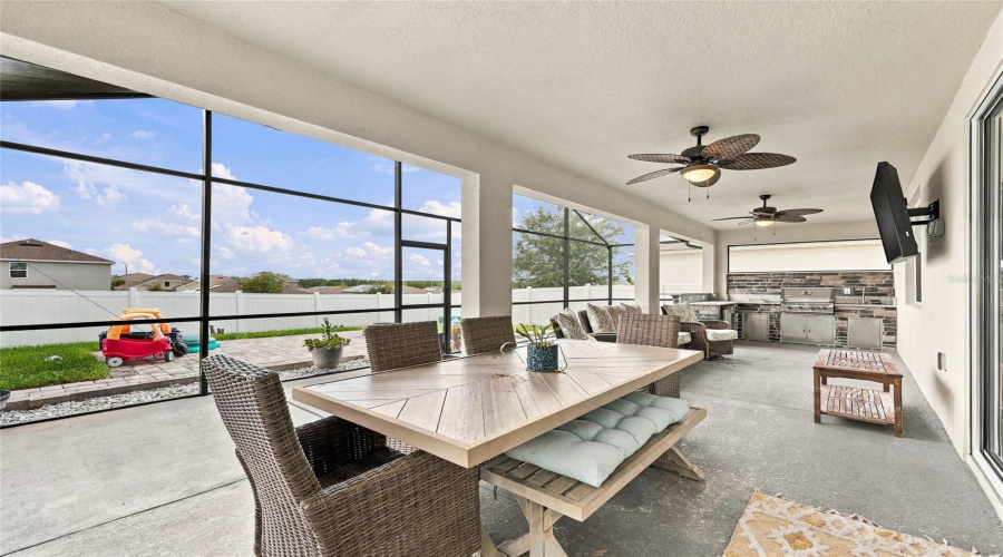 Back Screened In Patio