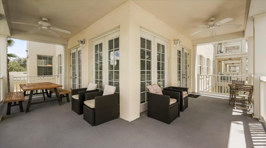 Spacious Wrap Around Balcony